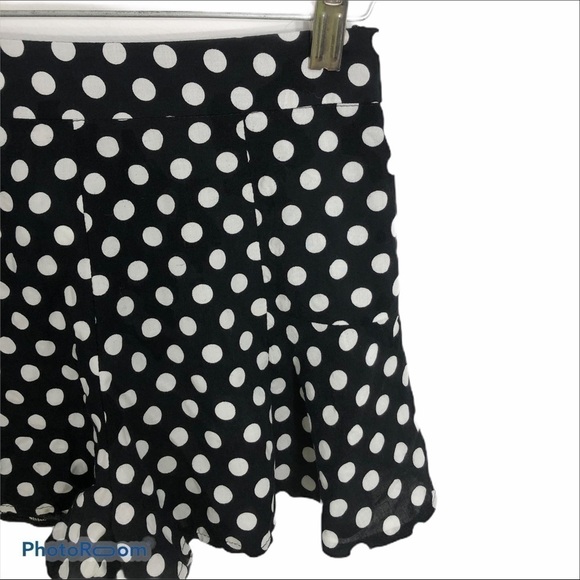 LF High Waisted Polka Dot Shorts NWT Sz 8 Women’s - Picture 3 of 11
